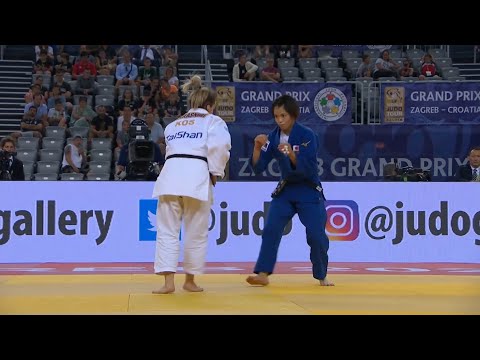 Judo Abe Uta vs Krasniqi Distria Zagreb Grand Prix 2022 Final -52kg