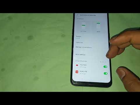 status bar setting oppo r17 pro, how to use status bar in oppo r17 pro