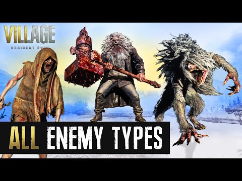 All Enemies & Bosses in Resident Evil Village [RE8]