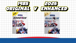 Hang On - Sega Master System Original release V Enhanced 