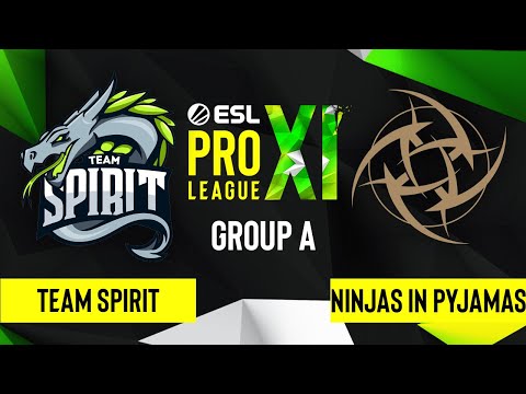 CS:GO - Ninjas in Pyjamas vs. Team Spirit [Vertigo] Map 2 - ESL Pro League Season 11 - Group A