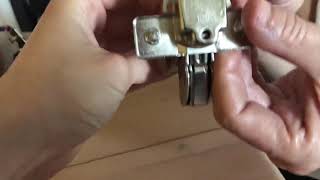 How to open IKEA (Titus) hinges