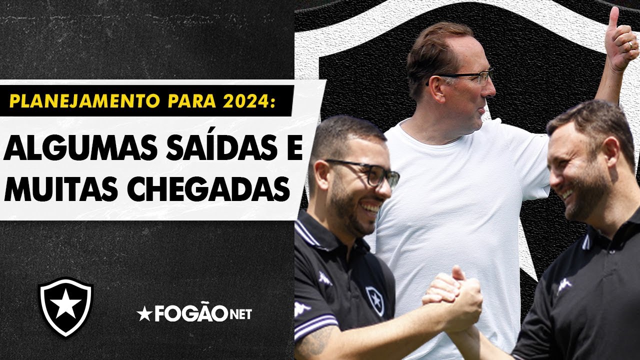VÍDEO | Reformulação do elenco dará o tom do planejamento do Botafogo para 2024