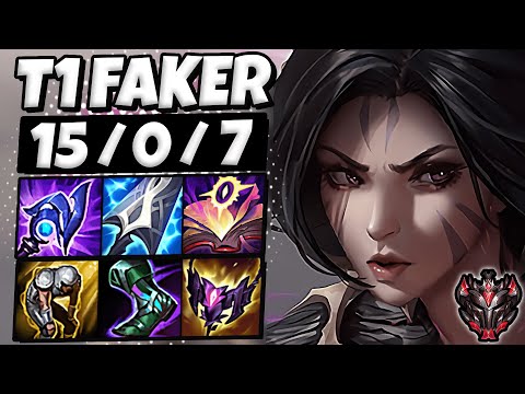 T1 Faker Kaisa vs Irelia MID [ Perfect KDA ] Patch 12.5 Ranked Korea ✅