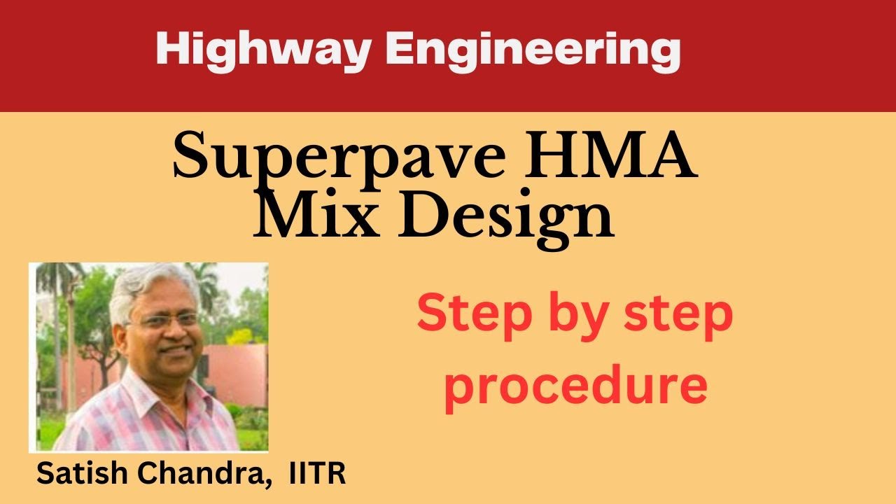 #Superpave Mix Design for Bituminous Layer, complete procedure as given in MS 2, 7th edition.