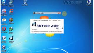 Windows 7 Tips and Trick : How to lock folder with Alfa Folder Locker (Professional)
