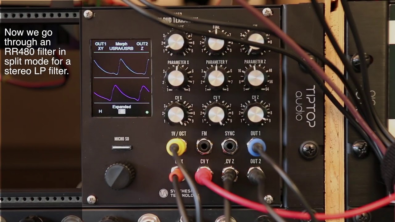 Variable star wave tables for the SynthTech E352 - YouTube