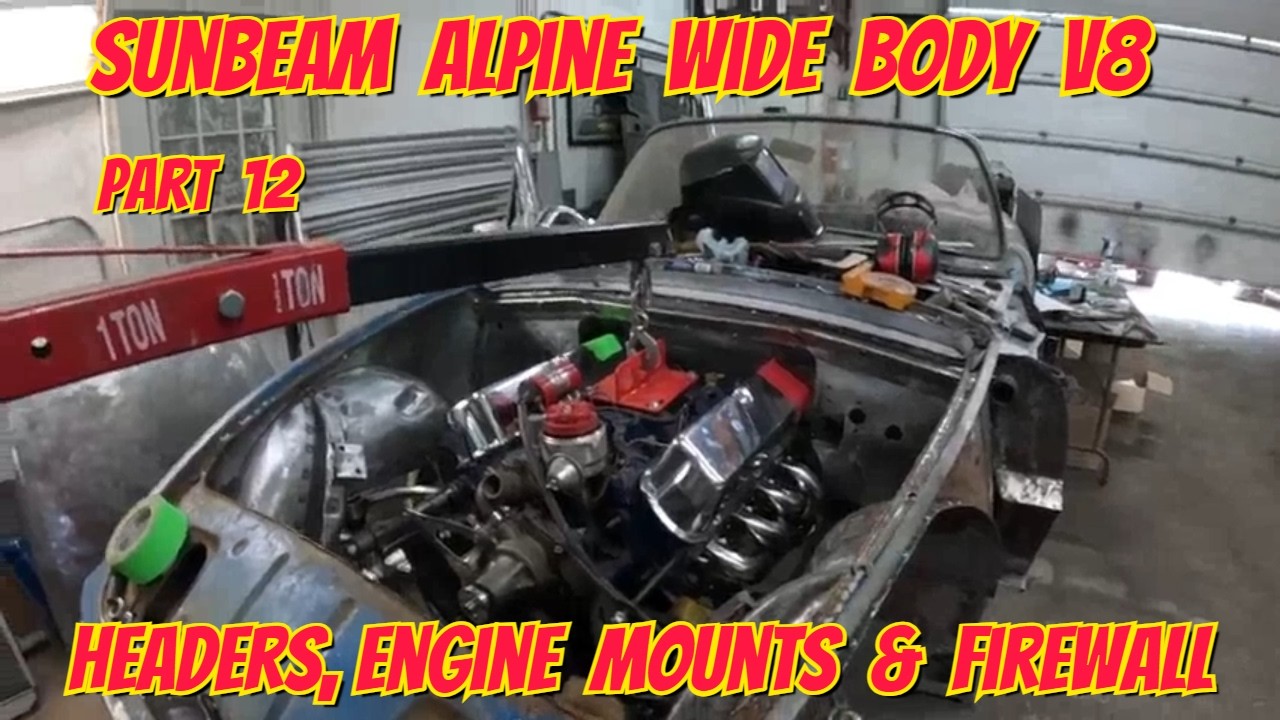Sunbeam Alpine wide Body V8  Part 12