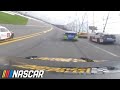 Ride with Ryan Blaney as he gets caught up in a crash at Daytona