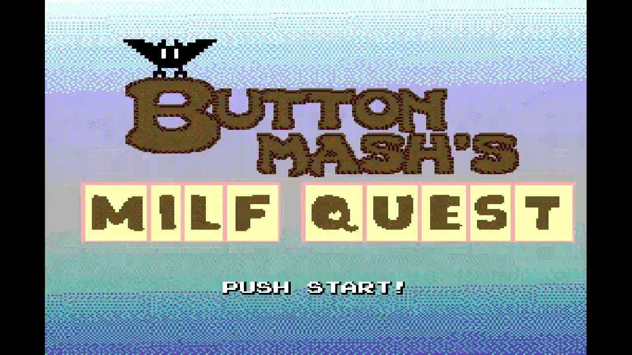 Button Mash's Milf Quest for the NES (CENSORED AND FULL VERSION)