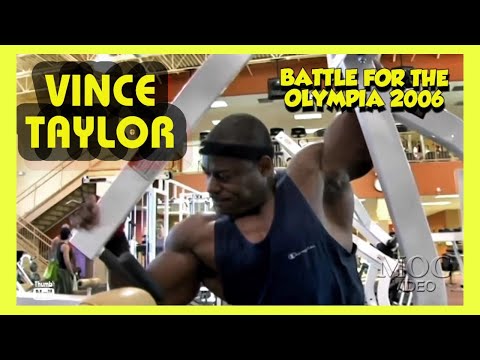 Vince Taylor - BACK AND CALVES - Battle For The Olympia 2006