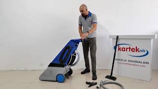 CLEANVAC RL 600 CAMİ SÜPÜRGESİ KARTEKNİK KURULUM VİDEOSU / RL 600 MOSQUE VACUUM 