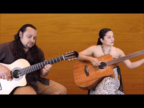 Jorge & Nicole The Spanish Girl Spanish Guitar and Fretless Acoustic Bass