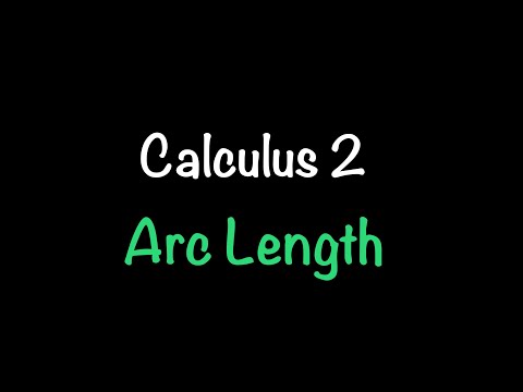 Calculus 2: Arc Length (Video #8) | Math with Professor V