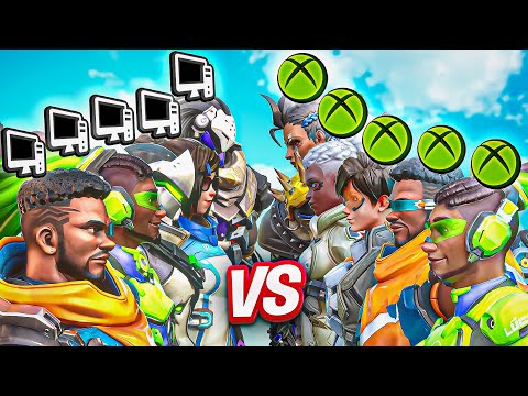 5 PC Grandmasters VS 5 XBOX Grandmasters in Overwatch 2