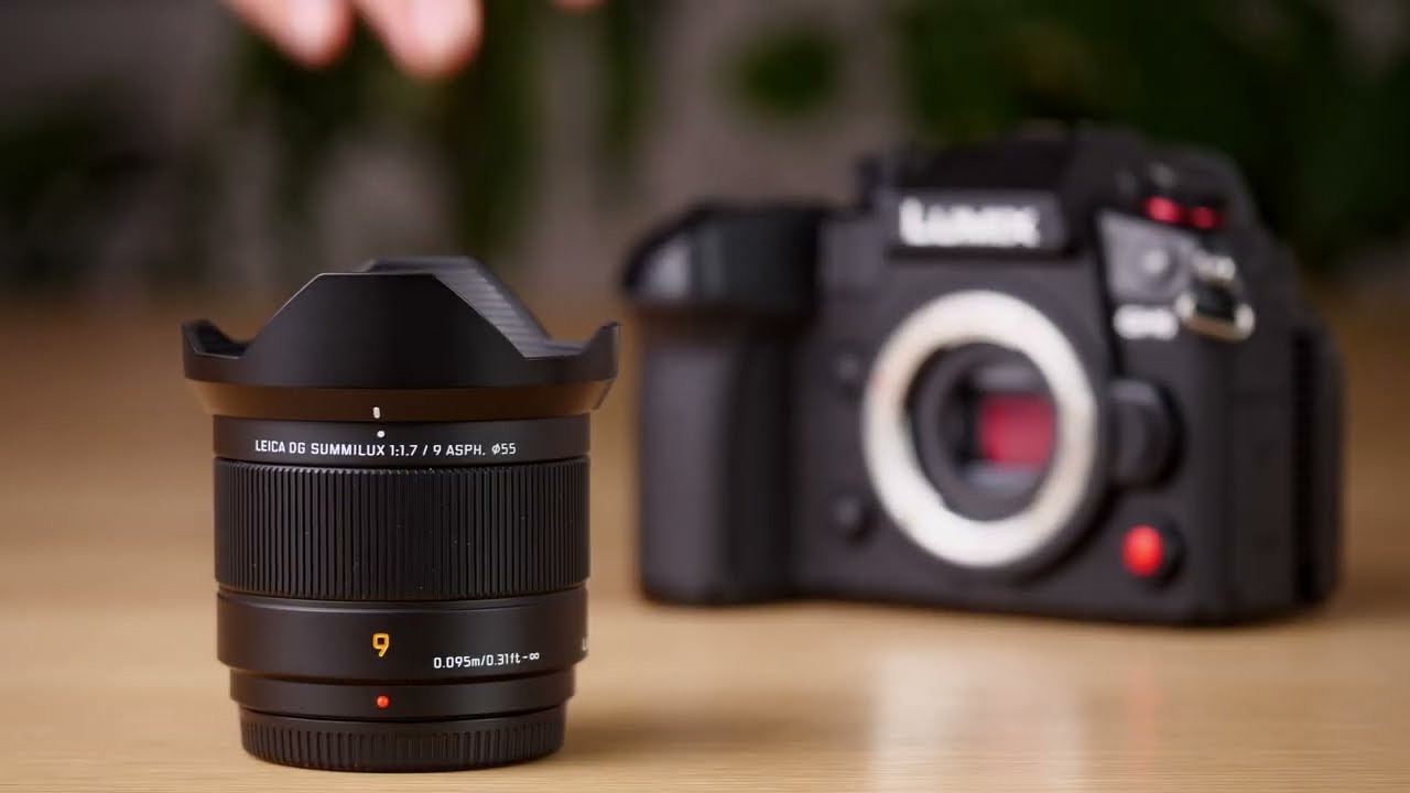 YouTube video - Panasonic LEICA DG SUMMILUX 9mm / F1.7 ASPH