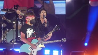 &quot;Knowledge (Fan Onstage) &amp; Basket Case &amp; She&quot; Green Day@Hersheypark PA  8/13/21