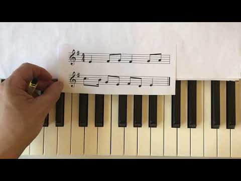 E-Moll natürlich: Tonleiter und Melodiebeispiel