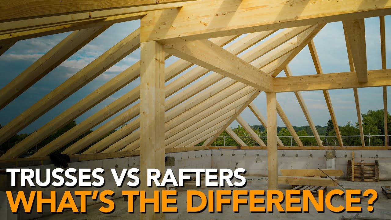 What's the Difference Between Trusses & Rafters? Clearwater General Contractor Explains