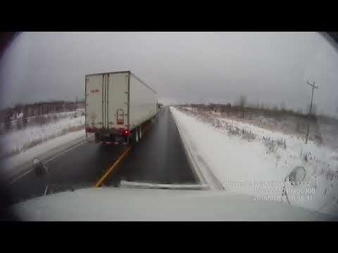 Crazy Truck Driver idiot Semi Truck Driver Rudi's NORTH AMERICAN ADVENTURES