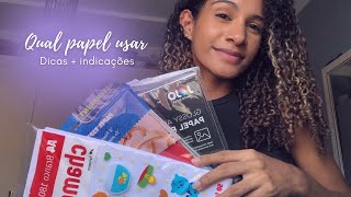 Qual Papel Usar na Papelaria Personalizada? Dicas + Marcas que Eu Indico! 