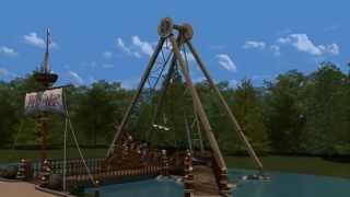 preview picture of video 'Holiday World: New for 2014 - Mayflower! (in HD)'