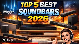 Top 5 Best Soundbars of 2026[Mid Ranges Price] 🔊 | Dolby Atmos, Deep Bass & Best TV Sound Upgrade