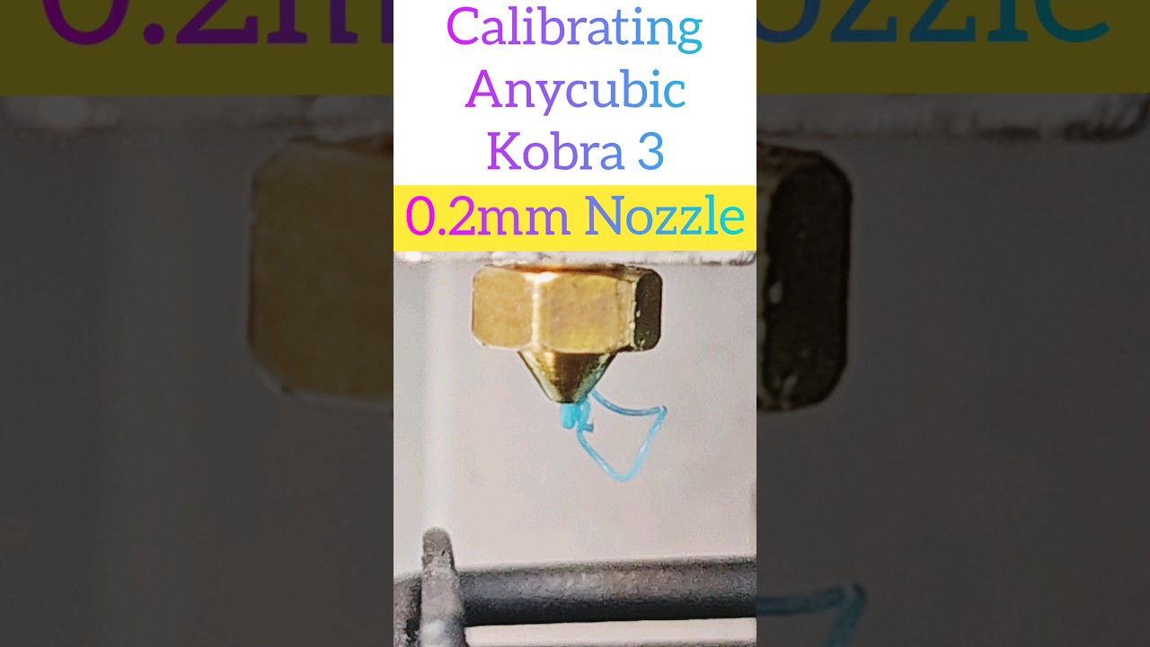 3D Printer Calibration: 0.4 - 0.2mm High Res Hotend Nozzle - Temp Tower, Pressure Adv, & Flow Rate