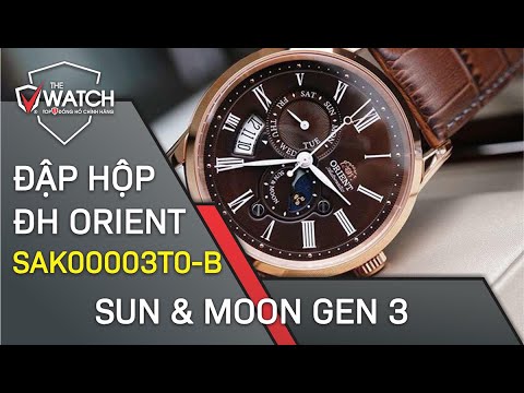 Review Mẫu Orient Sun & Moon SAK00003T0-B mới nhất 2020