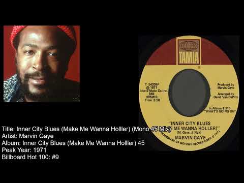 Marvin Gaye- Inner City Blues (Make Me Wanna Holller) (45 Edit)