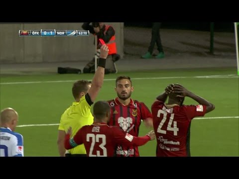 Mukiibi visas ut efter tackling på Pekings Eliasson - TV4 Sport