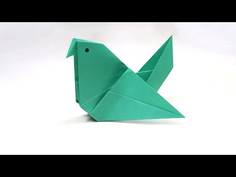Easy Origami Bird Making - Cute Paper Bird