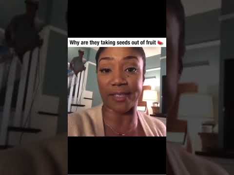 Tiffany Haddish Explains Why She Choose Not To Eat Fruits Without Seeds