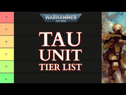 Warhammer 40k : Tau Empire Unit Tier List