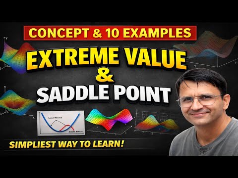 Extreme Values and Saddle Points