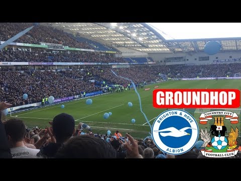 Groundhop Brighton And Hove Albion VS Coventry City /The AMEX Stadium