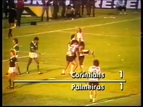 Palmeiras 1x1 Corinthians (04/12/1983) - Semifinal Paulistão 1983 (ida)