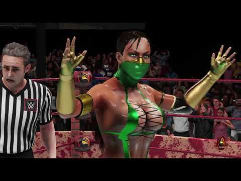 WWE 2K19 Kitana vs. Jade - Requested Extreme Rules Match