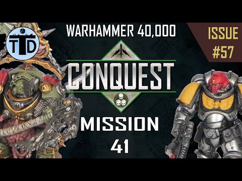 Take and Hold the Plasma Facilities – Warhammer 40k Conquest Issue 57 Battle Report