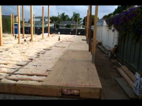 Part 3 - Raised Floor Framing With Plywood or OSB Sheathing