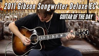 Video thumbnail for Guitar of the Day: 2011 Gibson Songwriter Deluxe EC Sunburst by Normans Rare Guitars