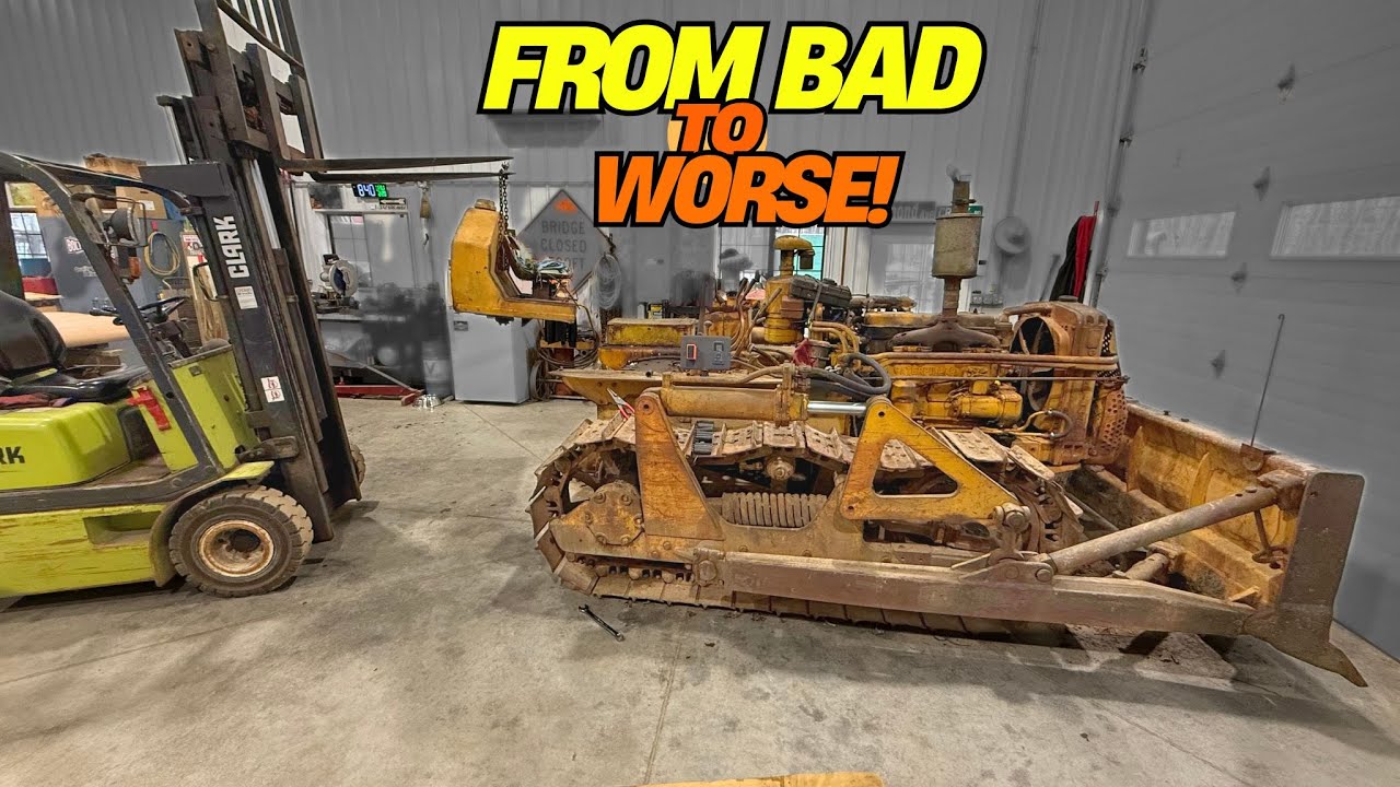 Caterpillar D4 is worse than I thought. (Is It really worth Fixing?)