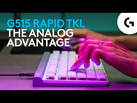 Logitech G515 Rapid TKL GL Tactile Switch EN USB Black