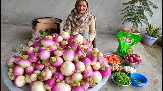 Download lagu SHALGAM RECIPE BY MY GRANNY | TURNIP RECIPE | INDIAN STYLE | VILLAGE COOKING | SABJI RECIPE mp3