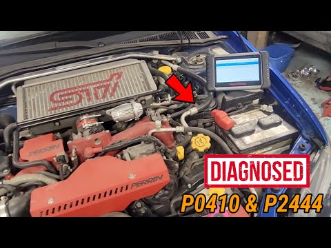 Subaru Wrx Sti 2.5L Secondary Air Pump Issue #mechanic #repair