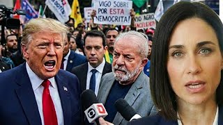 Trump HUMILHA Lula em Público: "Brasil Vai Pagar Caro" -  (Brasil vs EUA)
