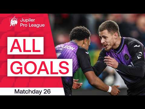 ALLE DOELPUNTEN | Speeldag 26 - Jupiler Pro League