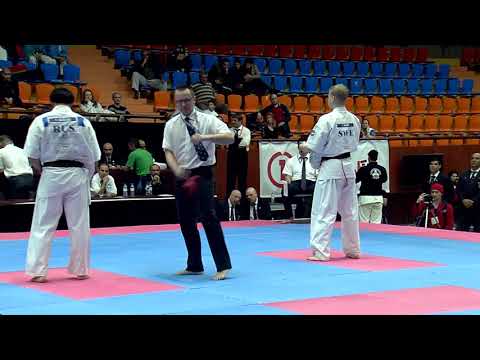 European Championship in Armenia, Jonas Rosin (SWE) vs David Bitkash (RUS)