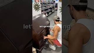 Come thrift my next furniture flip 🪑💵 #thrift #furnitureflip #furnituremakeover #diy