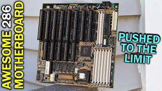 Let's overclock and improve this old 286 motherboard